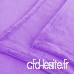 DecoKing Couverture Polaire Plaid en Microfibre Extra Douce au Toucher Violet 160x210 cm Mic - B077GVS88K